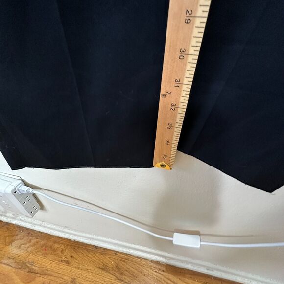 NWT Belstaff Midnight Black The Derby Classic Trouser Belt Loops Flare Legs 40 - Picture 12 of 16